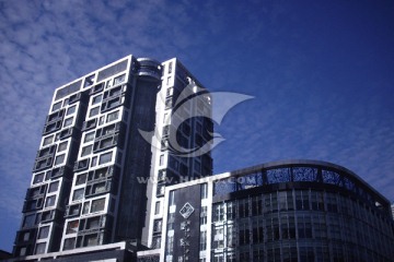建筑 油畫