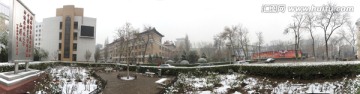 中国矿业大学北京雪景