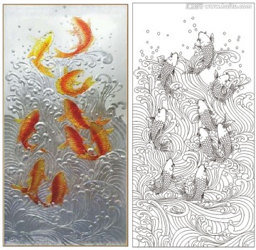 如魚得水圖