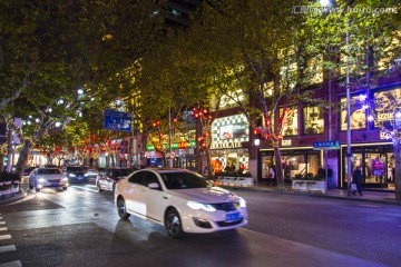 南京西路夜景