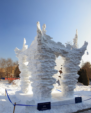 2016国际大学生雪雕大赛