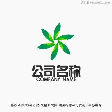 花瓣标志logo