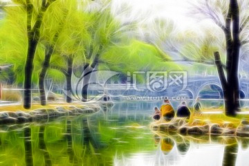 風(fēng)景畫 裝飾畫