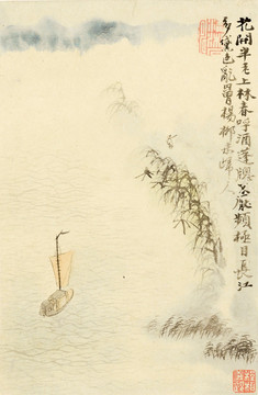 豎幅高清山水國畫 畫廊專供