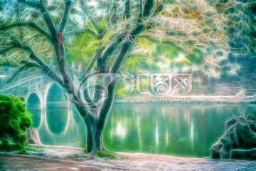 風景畫 裝飾畫