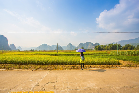 英西小桂林风光