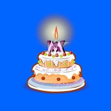 生日蛋糕動畫元件