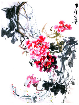 國(guó)畫(huà)吉祥富貴