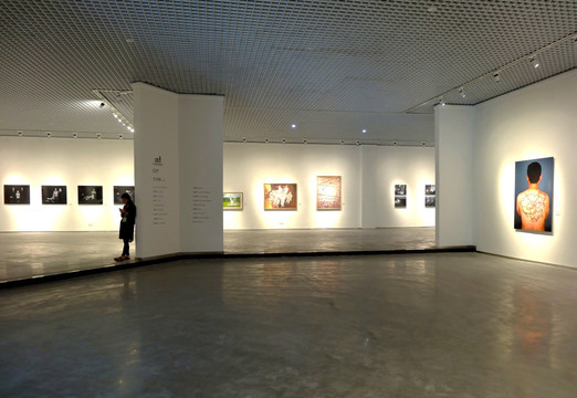 美术馆 展厅 画展