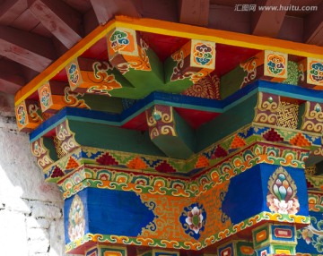 西藏 寺庙 佛教 佛教建筑