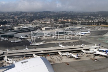 旧金山机场俯瞰