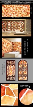 黃蠟陶瓷拼花墻
