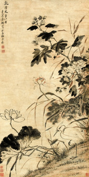 李復(fù)堂 河塘野趣圖 未分層