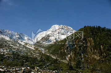 四川贡嘎的风景