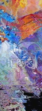 抽象畫 無框畫