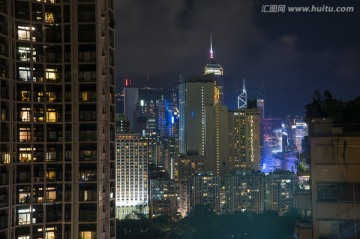 香港城市夜景