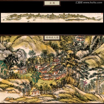 王原祁 西湖十景圖卷 未分層