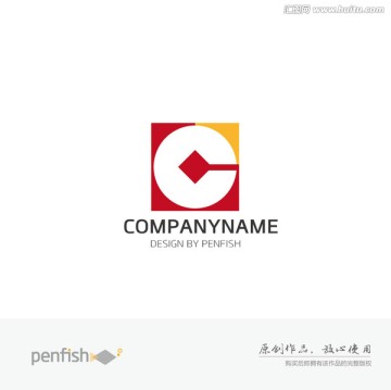 字母CG组合金融行业logo