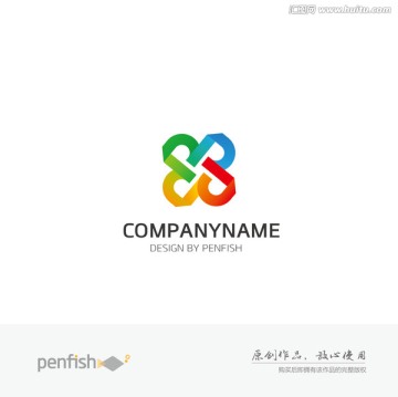 字母P创意LOGO