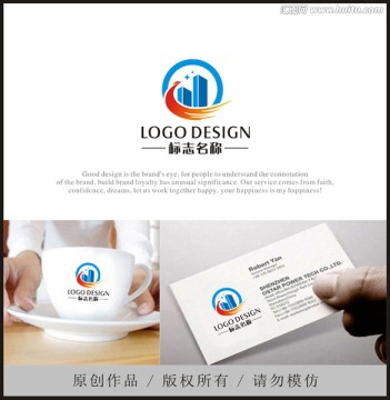 房地产LOGO 建筑 凤凰