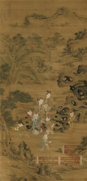 王樸 嬰戲圖