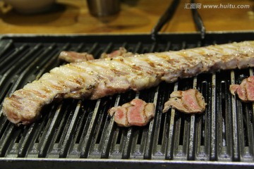 烧烤猪排肉