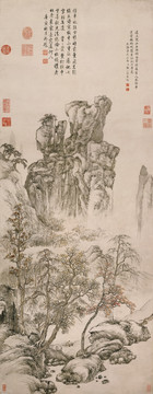 鄒一桂 杜牧詩意圖