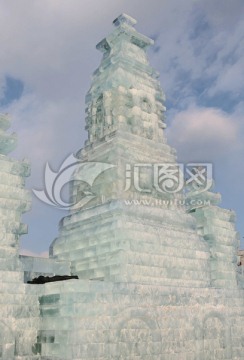 冰雕寶塔