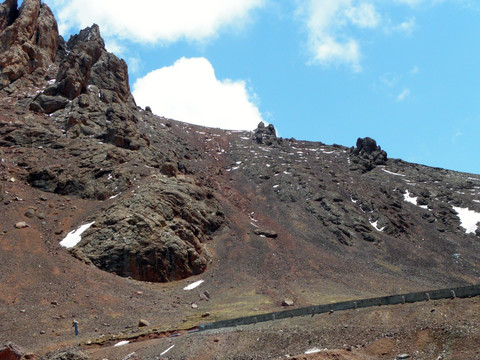 念青唐古拉山那根拉山口