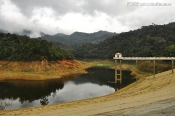 干涸水库 五指山太平水库