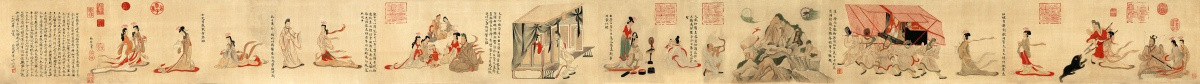 于照 摹顧愷之女史人物卷未分層