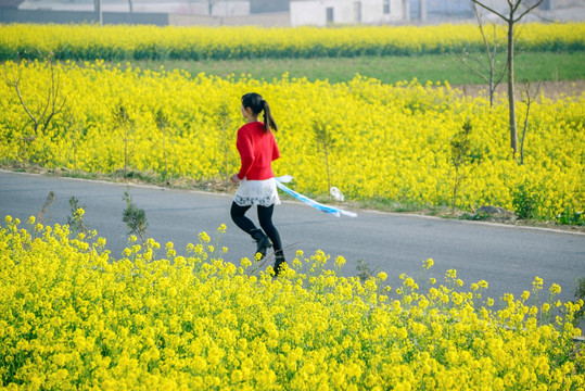 油菜花开