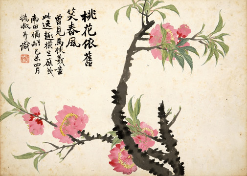 趙之謙 花卉圖冊(cè) 未分層