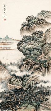 傅抱石 無限風(fēng)光在險(xiǎn)峰 未分層