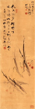 高劍父 筍櫻圖 未分層
