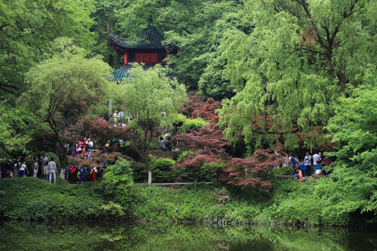 湖南长沙岳麓山风景区