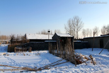 东北干打垒 中华民居 文革建筑