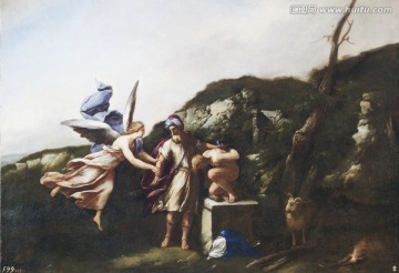 高清古典宗教人物油畫