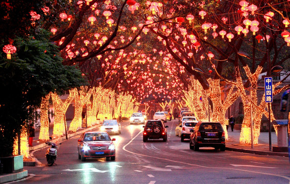 中山四路夜景