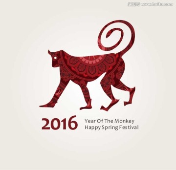 猴子 猴年 春節(jié) 2016年