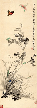 于照 新秋晴窗圖 未分層