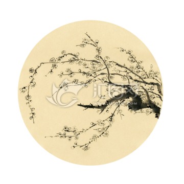 國畫梅花