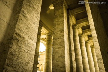 意大利罗马建筑老照片