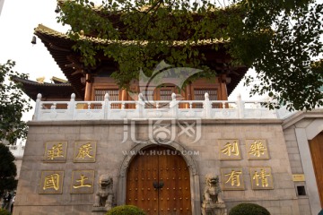 上海静安寺鼓楼