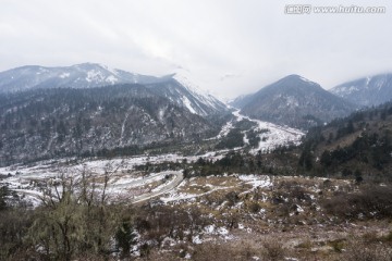 雅家埂红石滩冬季景色