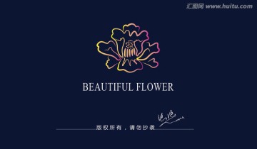 富贵开花logo