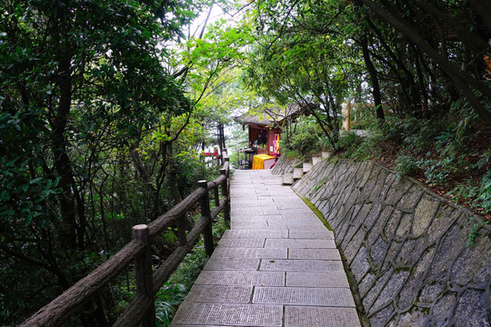 张家界景区石板小路