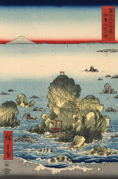 浮世繪 明所江戶百景