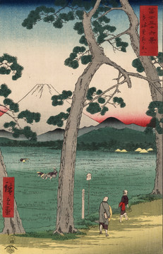 浮世繪 明所江戶百景