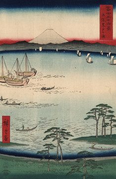 浮世繪 明所江戶百景